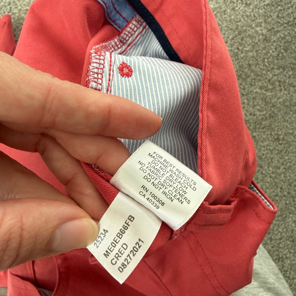 Peter Millar Cape Red Performance Five Pocket Pan… - image 6